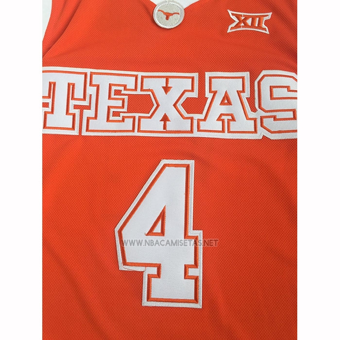 Camiseta NCAA Texas Bamba Naranja